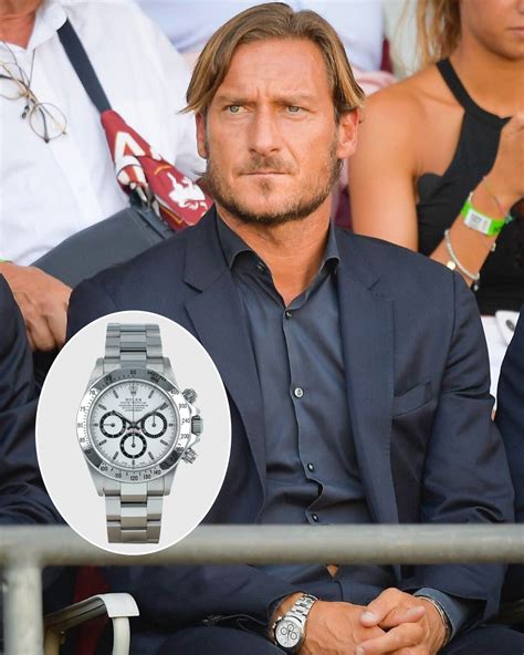 rolex totti perso|francesco totti.